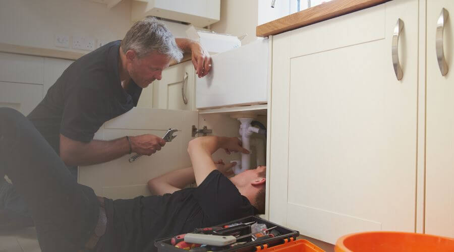 Professional burst pipe repair services in Pershing, IN
